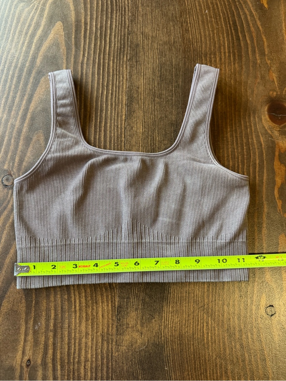 JoyLab Ribbed Seamless Crop Bralette - Picture 5 of 5